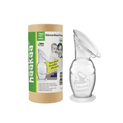 Generation 2 Silicone Breast Pump with Suction Base (150ml)